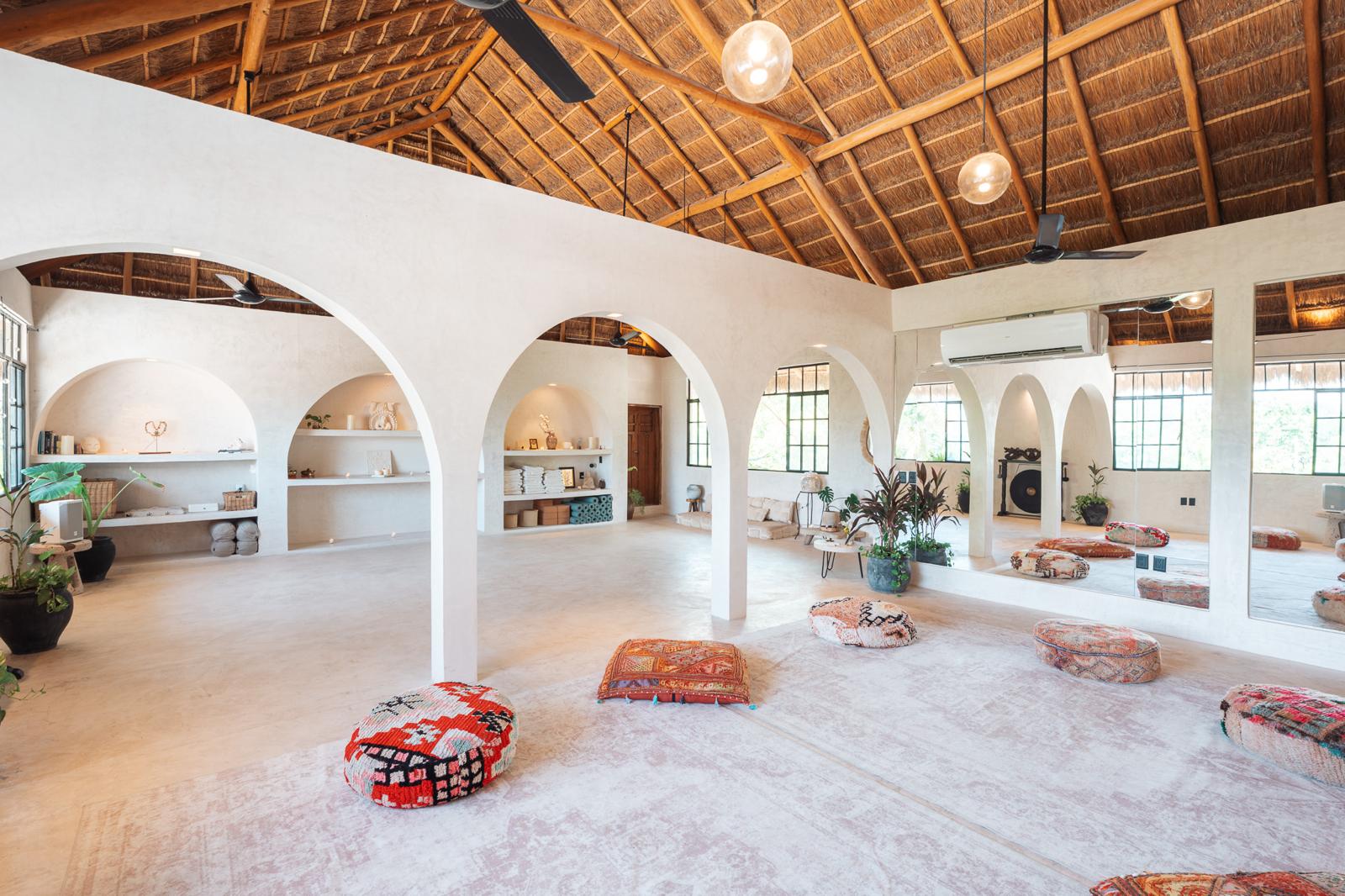 The Space venue arches